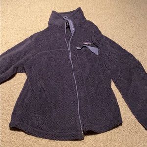 Navy Blue Patagonia Zip